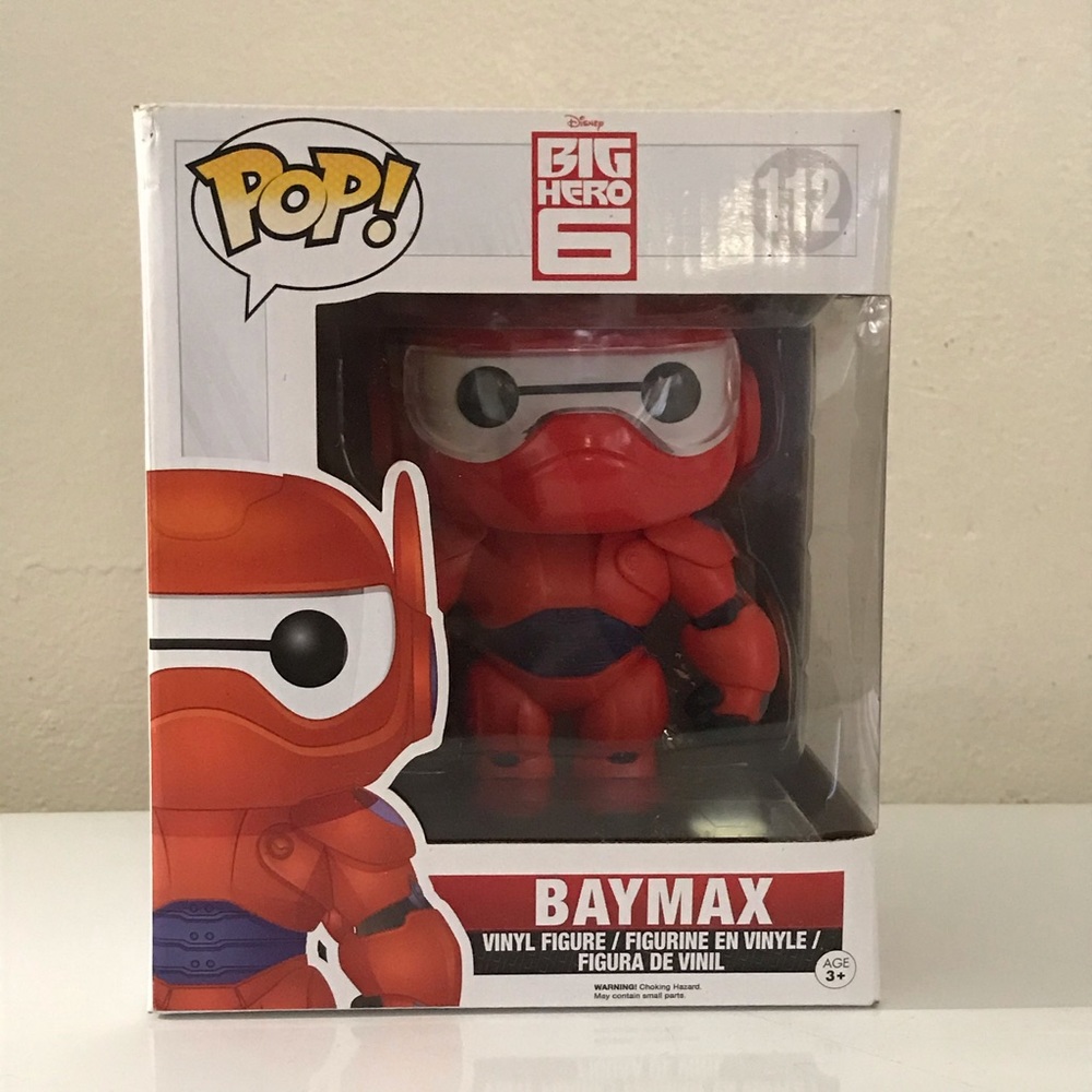 Big Hero 6 Baymax in suit Funko Pop! Figure #112
